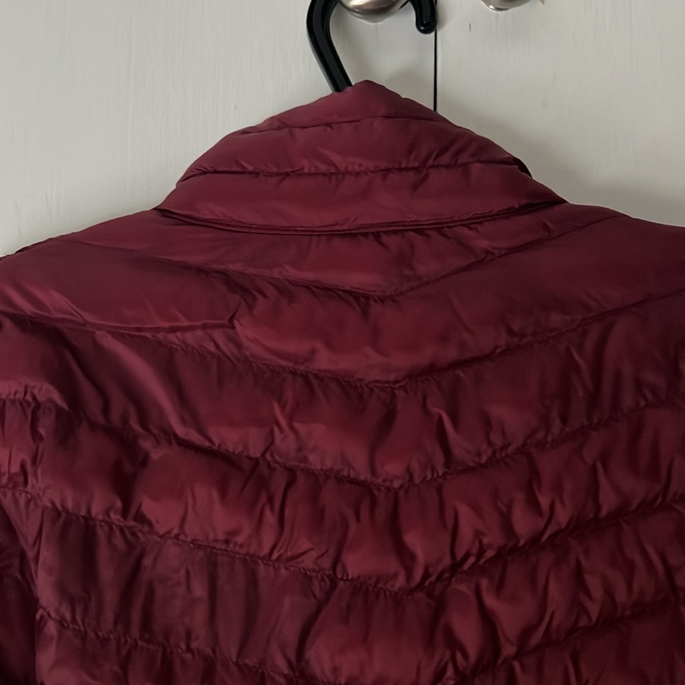 32 Degree Heat Light Weight Quilted Jacket Maroon and Black - Women’s M - Picture 13 of 16
